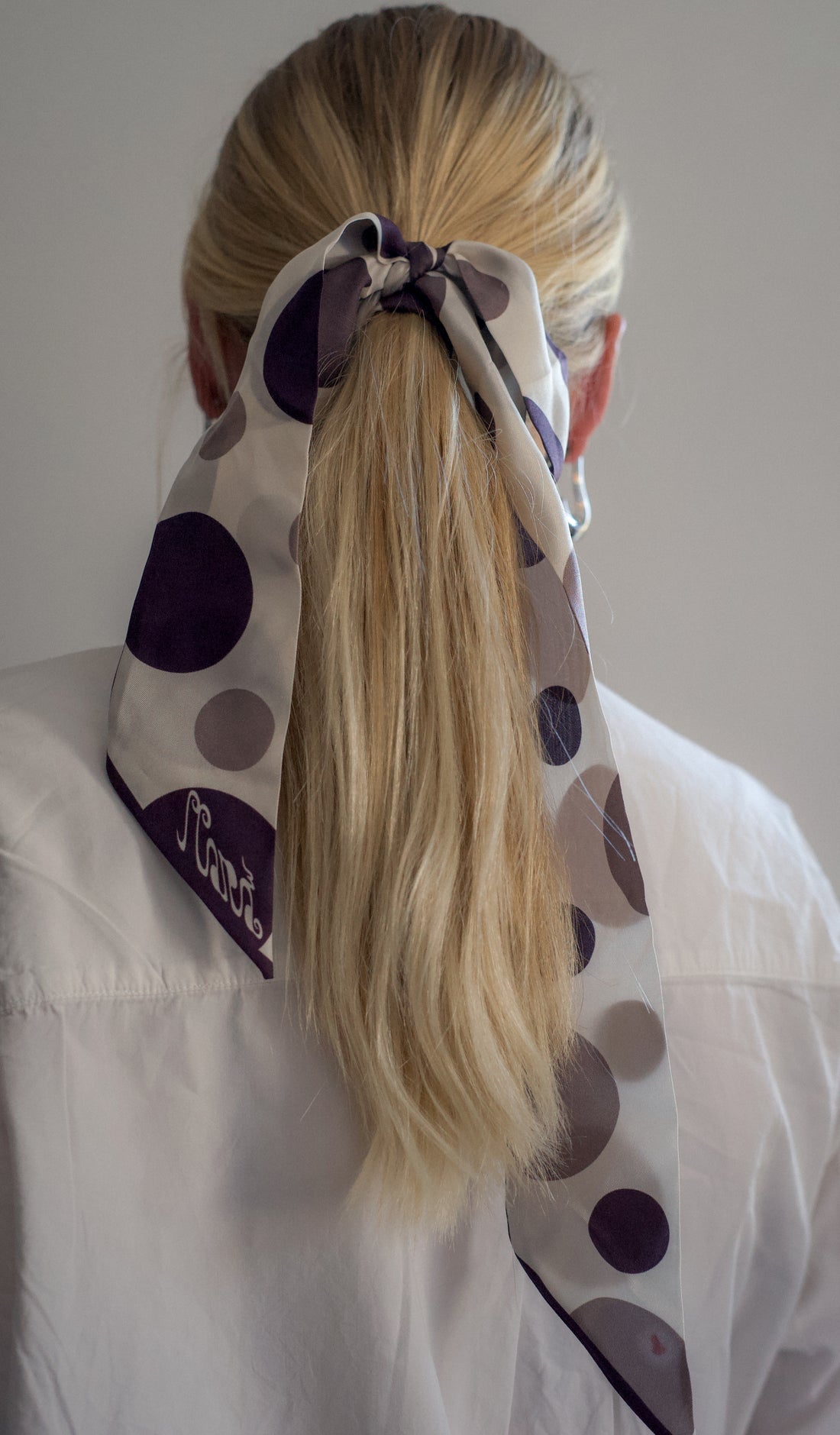 In the hair